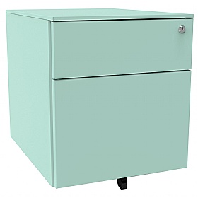 Silverline Under Desk Steel Mobile Pedestals