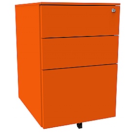 Silverline Under Desk Steel Mobile Pedestals