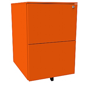 Silverline Under Desk Steel Mobile Pedestals