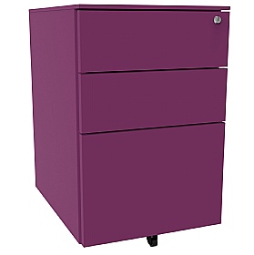 Silverline Under Desk Steel Mobile Pedestals