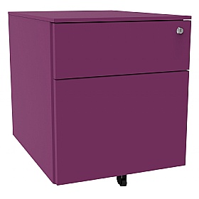 Silverline Under Desk Steel Mobile Pedestals