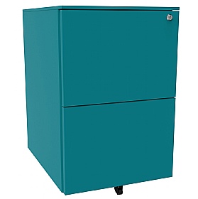 Silverline Under Desk Steel Mobile Pedestals