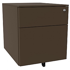 Silverline Under Desk Steel Mobile Pedestals