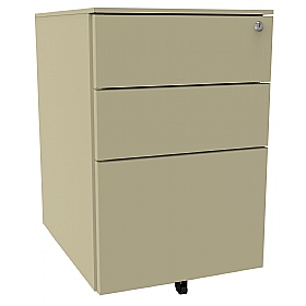 Silverline Under Desk Steel Mobile Pedestals