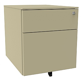 Silverline Under Desk Steel Mobile Pedestals