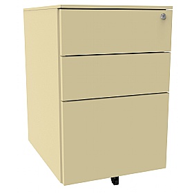 Silverline Under Desk Steel Mobile Pedestals