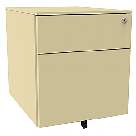 Silverline Under Desk Steel Mobile Pedestals