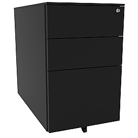 Silverline Desk High Metal Pedestals