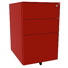 Silverline Desk High Metal Pedestals