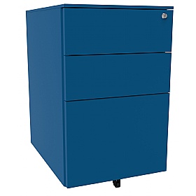 Silverline Desk High Metal Pedestals