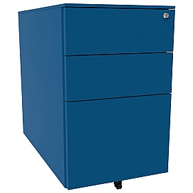 Silverline Desk High Metal Pedestals