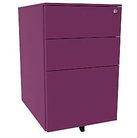 Silverline Desk High Metal Pedestals