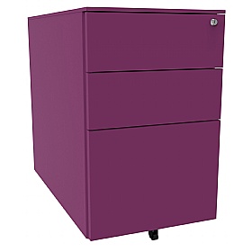 Silverline Desk High Metal Pedestals