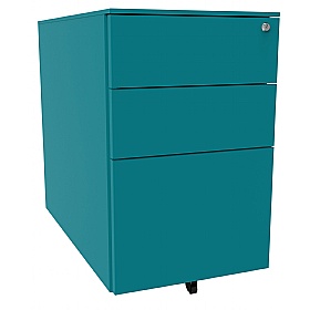 Silverline Desk High Metal Pedestals