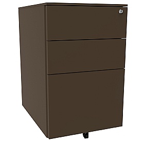 Silverline Desk High Metal Pedestals