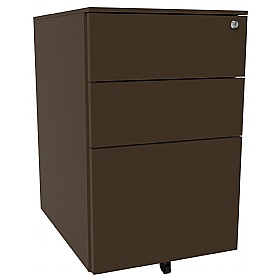 Silverline Desk High Metal Pedestals