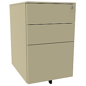 Silverline Desk High Metal Pedestals