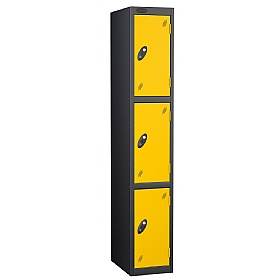 Atom Antibacterial Lockers With Black Carcass