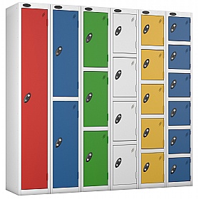 Atom Antibacterial Probe II Lockers With White Carcass