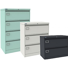 Silverline Kontrax Metal Side Filing Cabinets