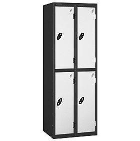 Atom Antibacterial Lockers With Black Carcass