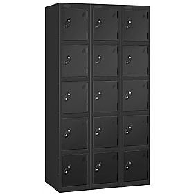 Atom Antibacterial Lockers With Black Carcass