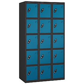 Atom Antibacterial Lockers With Black Carcass