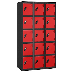 Atom Antibacterial Lockers With Black Carcass