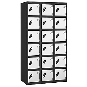 Atom Antibacterial Lockers With Black Carcass