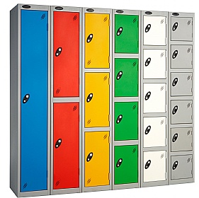 Atom Antibacterial Probe II Lockers With Silver Carcass