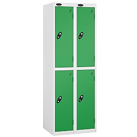 Atom Antibacterial Lockers With White Carcass