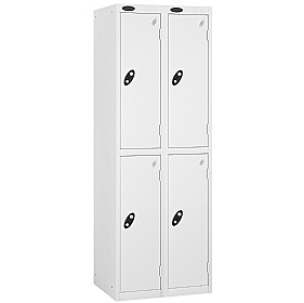 Atom Antibacterial Lockers With White Carcass