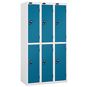 Atom Antibacterial Lockers With White Carcass