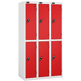 Atom Antibacterial Lockers With White Carcass