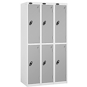 Atom Antibacterial Lockers With White Carcass