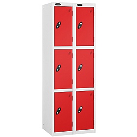 Atom Antibacterial Lockers With White Carcass