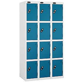 Atom Antibacterial Lockers With White Carcass