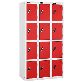 Atom Antibacterial Lockers With White Carcass