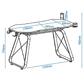 Oblivion Gaming Desk