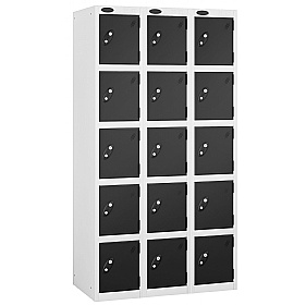 Atom Antibacterial Lockers With White Carcass