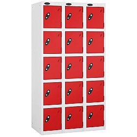 Atom Antibacterial Lockers With White Carcass