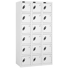 Atom Antibacterial Lockers With White Carcass