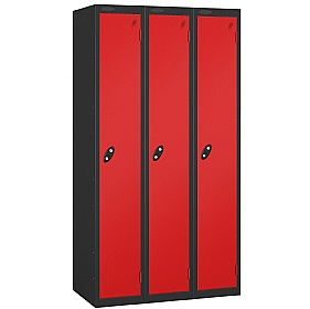 Atom Antibacterial Lockers With Black Carcass With