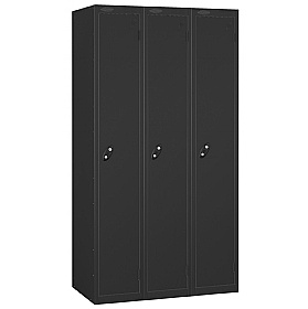 Atom Antibacterial Lockers With Black Carcass With