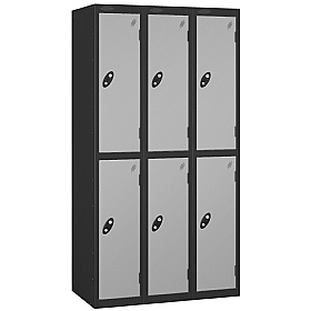 Atom Antibacterial Lockers With Black Carcass With