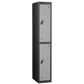 Atom Antibacterial Lockers With Black Carcass With