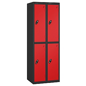 Atom Antibacterial Lockers With Black Carcass With