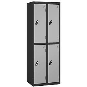 Atom Antibacterial Lockers With Black Carcass With
