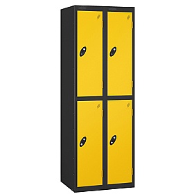 Atom Antibacterial Lockers With Black Carcass With