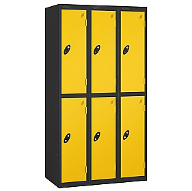 Atom Antibacterial Lockers With Black Carcass With